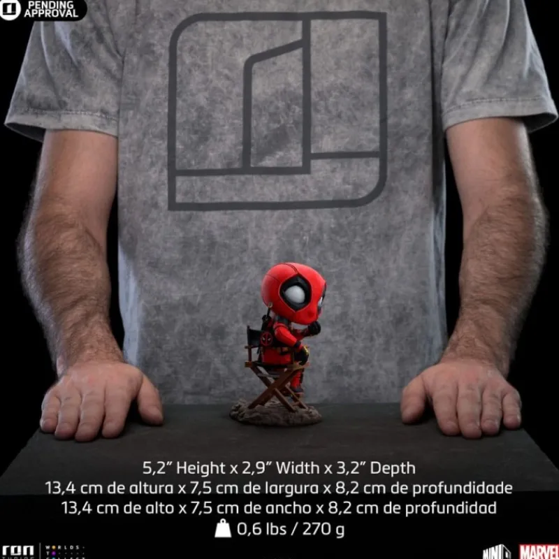 Hot Minifigura Mini Co. Deadpool 13 cm Superhéroes Marvel|Coleccionismo Marvel