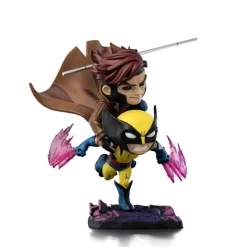 Hot Minifigura Mini Co. PVC Gambito y Lobezno 23 cm X-Men 97 Superhéroes Marvel|Coleccionismo Marvel