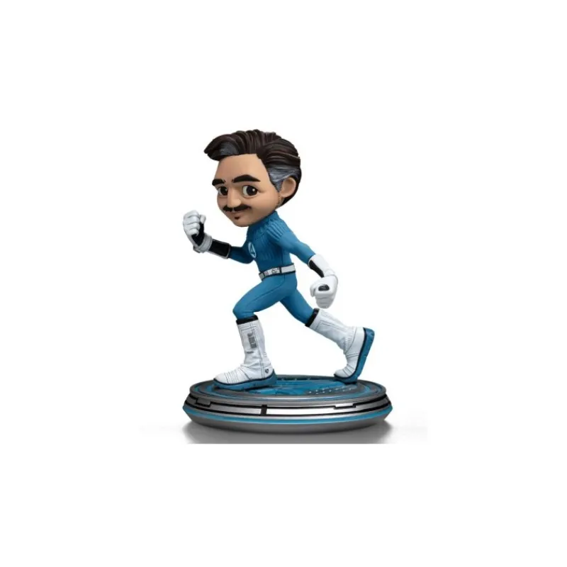 Iron Studios Superhéroes Marvel|Coleccionismo Marvel^Minifigura PVC Mr. Fantastic 15 cm Mini Co.