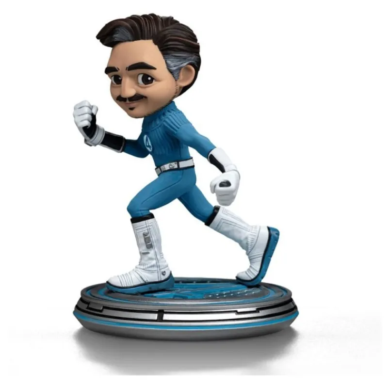 Iron Studios Superhéroes Marvel|Coleccionismo Marvel^Minifigura PVC Mr. Fantastic 15 cm Mini Co.
