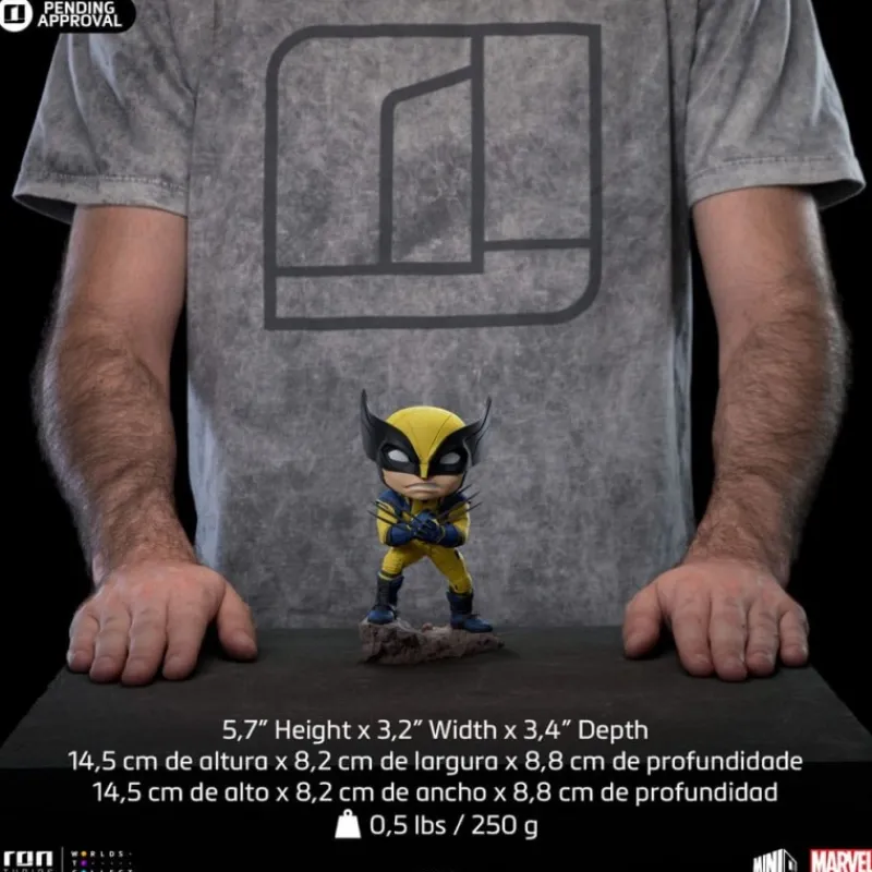 Best Minifigura Wolverine Mini Co. de 13 cm - Marvel Superhéroes Marvel|Coleccionismo Marvel