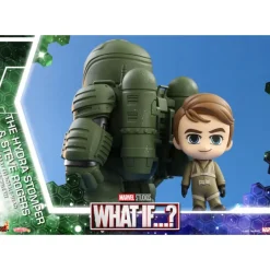 Hot Toys Coleccionismo Marvel^Minifiguras Cosbaby (S) Hydra Stomper & Steve Rogers 10 Cm ¿Qué Pasaría Si...?