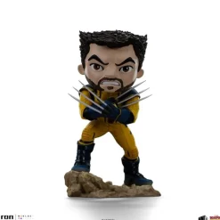 Iron Studios Superhéroes Marvel|Coleccionismo Marvel^Minifiguras Deadpool y Wolverine Mini Co. de 14 cm