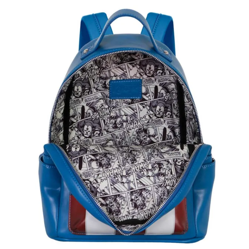 KaracterMania Superhéroes Marvel|Complementos Marvel^Mochila bolso Capitán América Courage Marvel