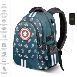 Outlet Mochila Capitán América Azul Mochilas Marvel