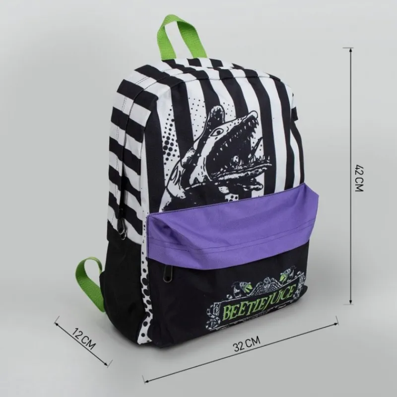 Cerdá Adult Beetlejuice^Mochila Casual Beetlejuice Tim Burton