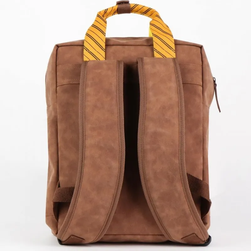 Cerdá Adult Bolsos Y Complementos Harry Potter|Hufflepuff^Mochila Casual Harry Potter Hufflepuff Polipiel Marrón