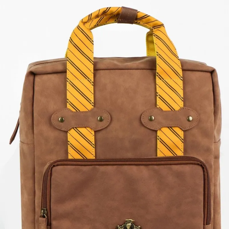 Cerdá Adult Bolsos Y Complementos Harry Potter|Hufflepuff^Mochila Casual Harry Potter Hufflepuff Polipiel Marrón