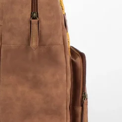 Cerdá Adult Bolsos Y Complementos Harry Potter|Hufflepuff^Mochila Casual Harry Potter Hufflepuff Polipiel Marrón