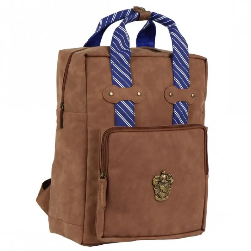 Hot Mochila Casual Harry Potter Ravenclaw Polipiel Marrón Bolsos Y Complementos Harry Potter|Ravenclaw