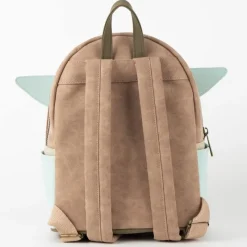 Outlet Mochila Casual Moda Polipiel The Mandalorian Grogu Beige Regalos Star Wars Por Personaje |Complementos Star Wars