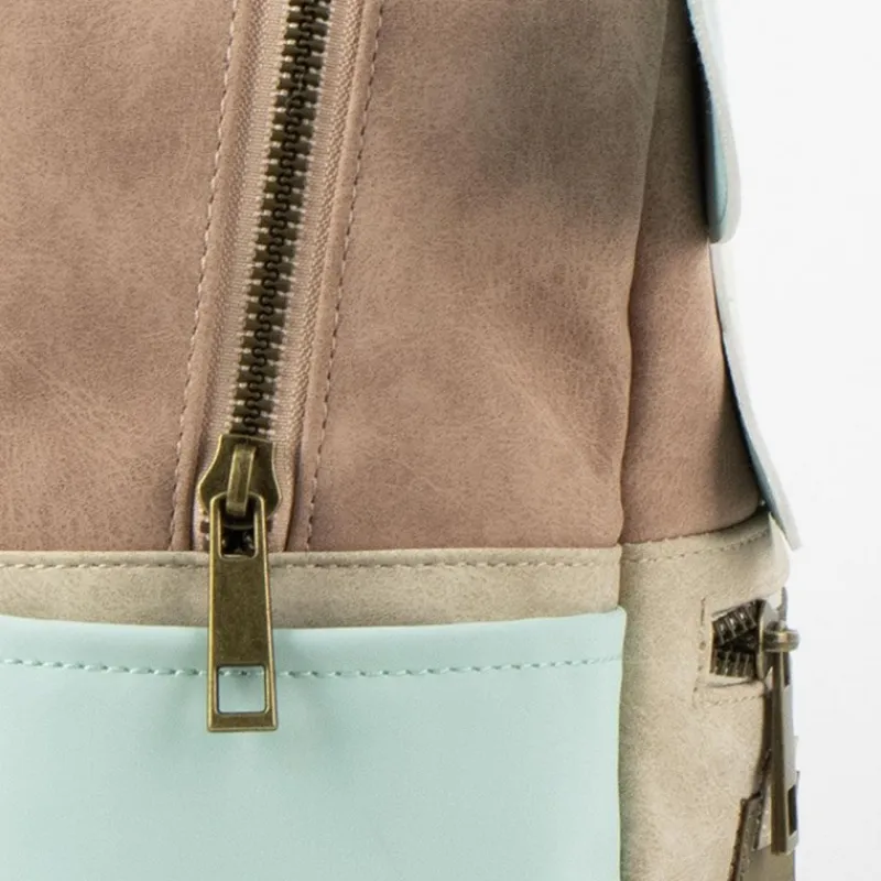 Outlet Mochila Casual Moda Polipiel The Mandalorian Grogu Beige Regalos Star Wars Por Personaje |Complementos Star Wars