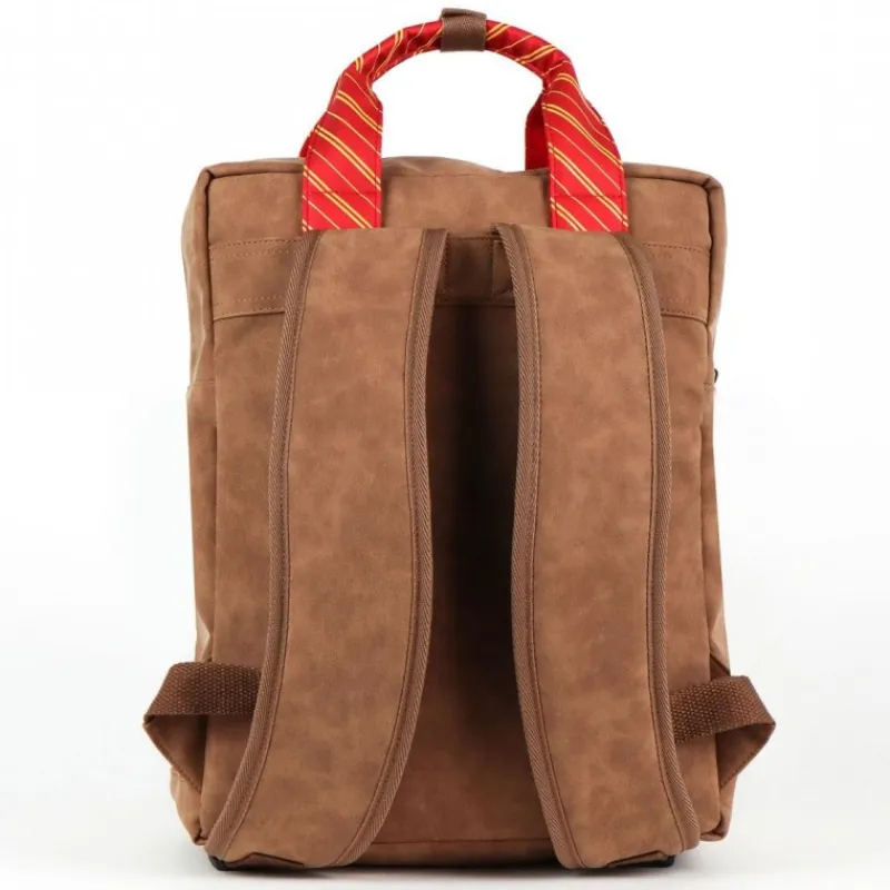 Cerdá Adult Bolsos Y Complementos Harry Potter^Mochila Casual Polipiel Harry Potter Gryffindor Marrón