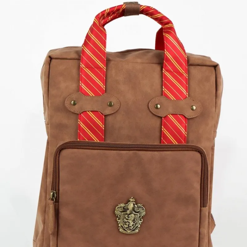 Cerdá Adult Bolsos Y Complementos Harry Potter^Mochila Casual Polipiel Harry Potter Gryffindor Marrón