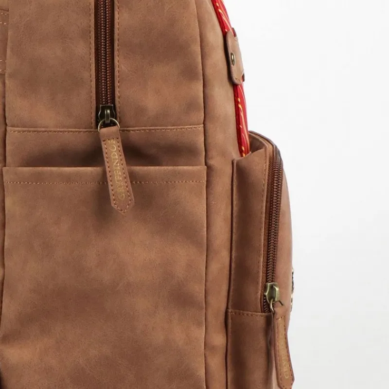 Cerdá Adult Bolsos Y Complementos Harry Potter^Mochila Casual Polipiel Harry Potter Gryffindor Marrón