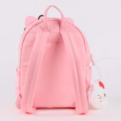 Sale Mochila Casual Rosa Hello Kitty 100% Poliéster Tiempo Libre Kids|Para El Cole