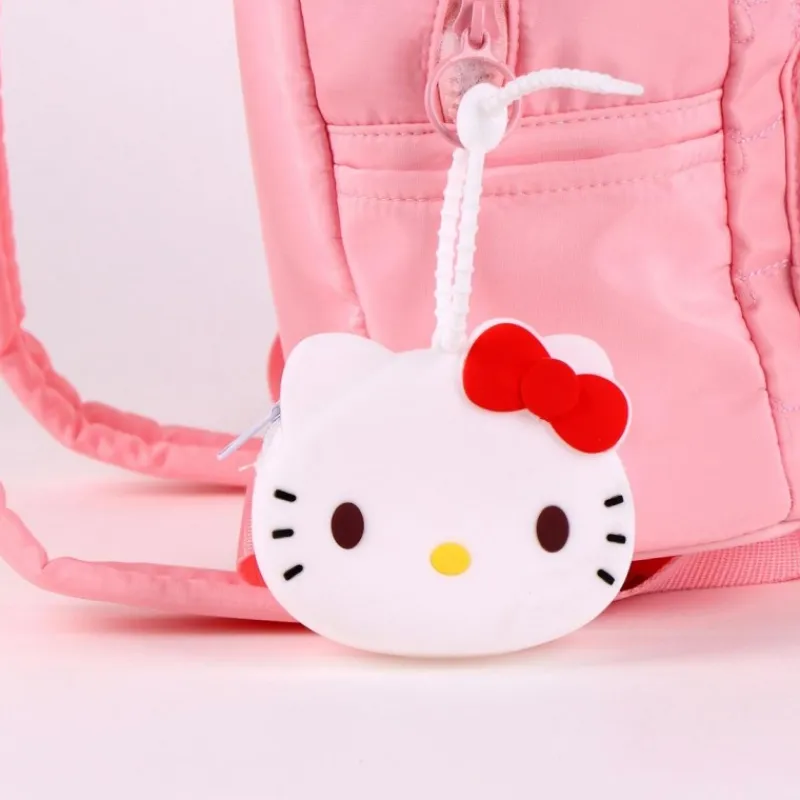 Sale Mochila Casual Rosa Hello Kitty 100% Poliéster Tiempo Libre Kids|Para El Cole