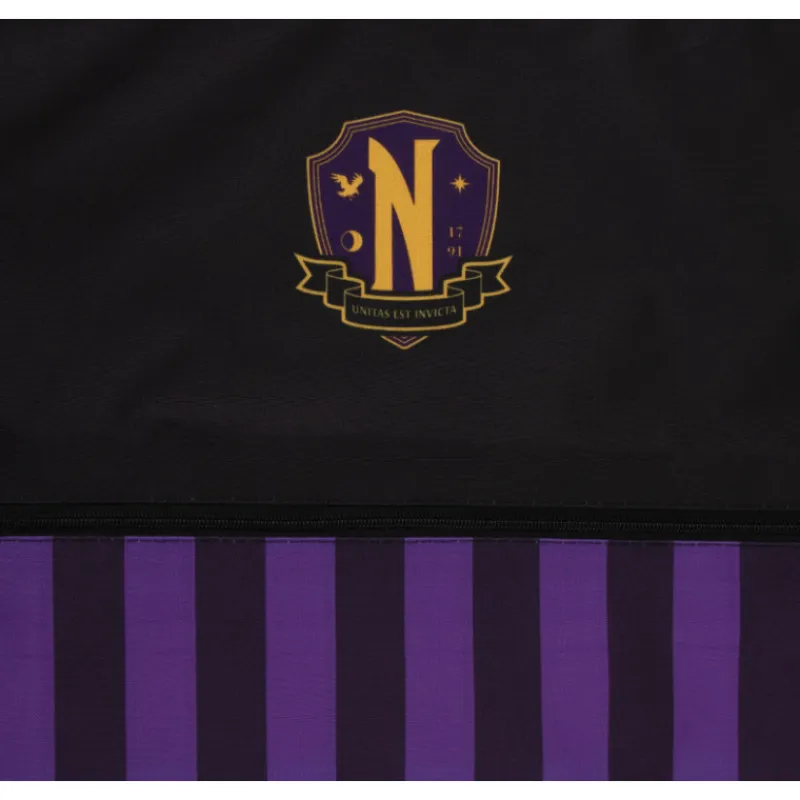 Cinereplicas Miércoles Addams^Mochila cuerdas Nevermore Academy Miércoles