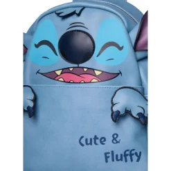DIFUZED Películas Y Personajes De Disney ·Lilo Y Stitch|Bolsos Y Carteras Disney^Mochila Cute & Fluffy Stitch Disney