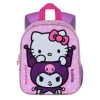 Online Mochila 3D Rosa Sanrio Hello Kitty Infantil con Relieve Tiempo Libre Kids|Para El Cole
