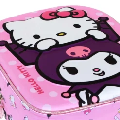 Online Mochila 3D Rosa Sanrio Hello Kitty Infantil con Relieve Tiempo Libre Kids|Para El Cole