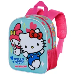 Best Mochila 3D Sanrio Hello Kitty Friendship Azul Preescolar Para El Cole