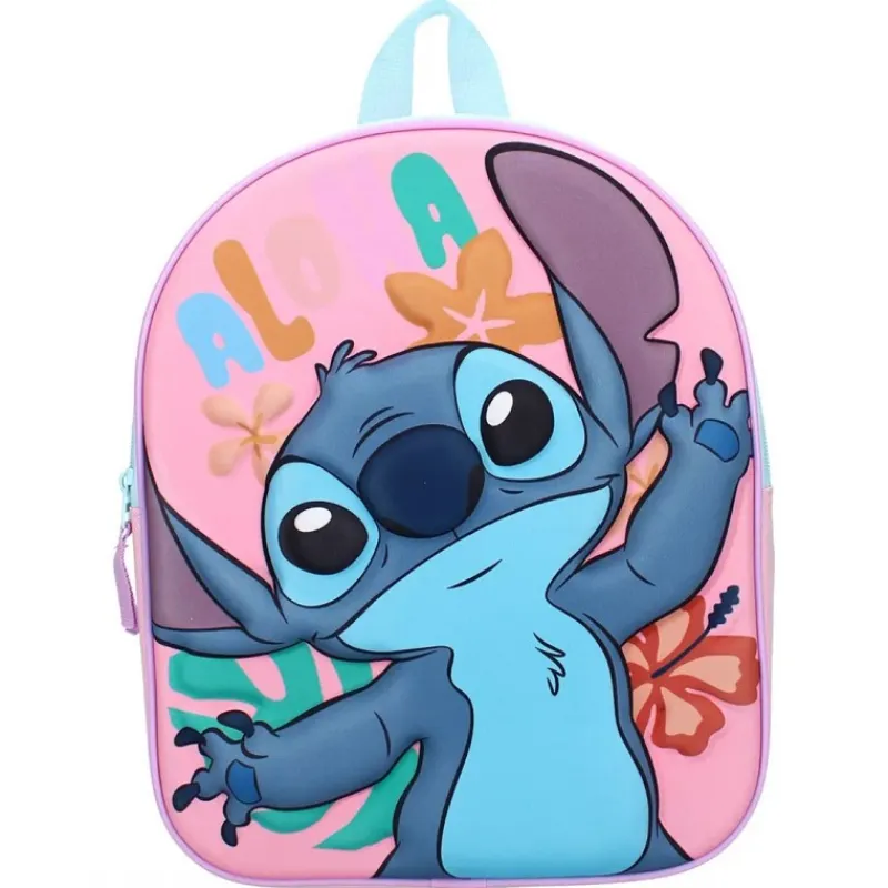 Otros Fabricantes Películas Y Personajes De Disney ·Lilo Y Stitch^Mochila 3D Stitch Aloha de Lilo y Stitch