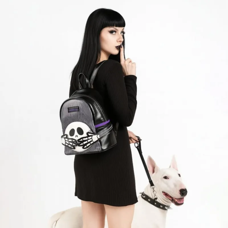 Online Mochila de Polipiel Negra Nightmare Before Christmas Pesadilla Antes De Navidad