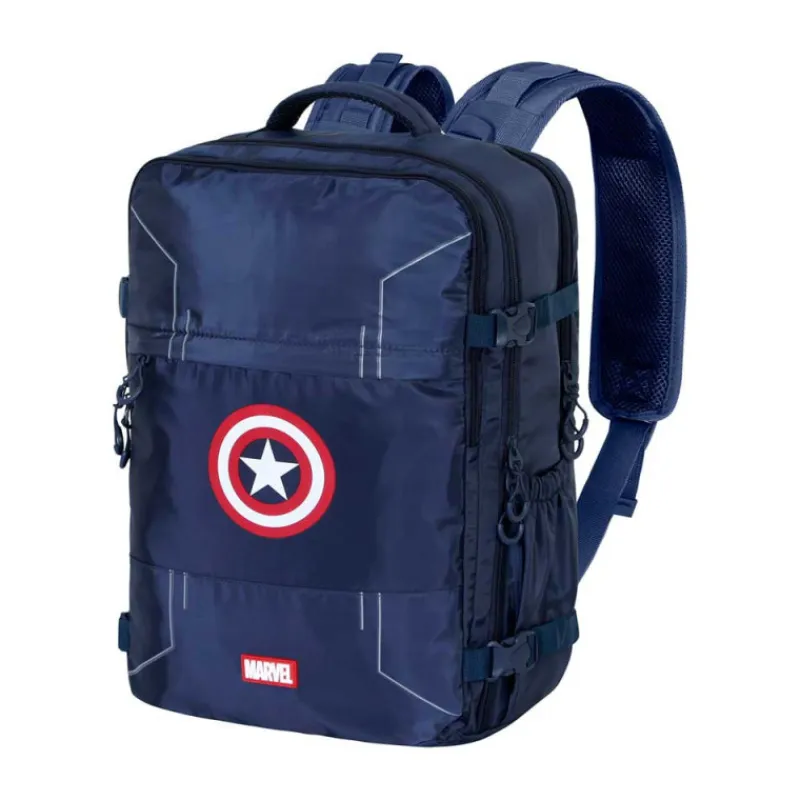 KaracterMania Complementos Marvel^Mochila de Viaje Marvel Capitán América Gears