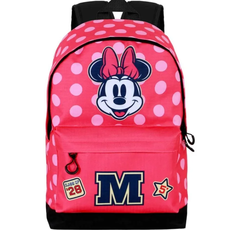 KaracterMania Películas Y Personajes De Disney ·Mickey & Minnie^Mochila Disney Minnie Mouse Class HS FAN 2.2 Rosa Ripstop