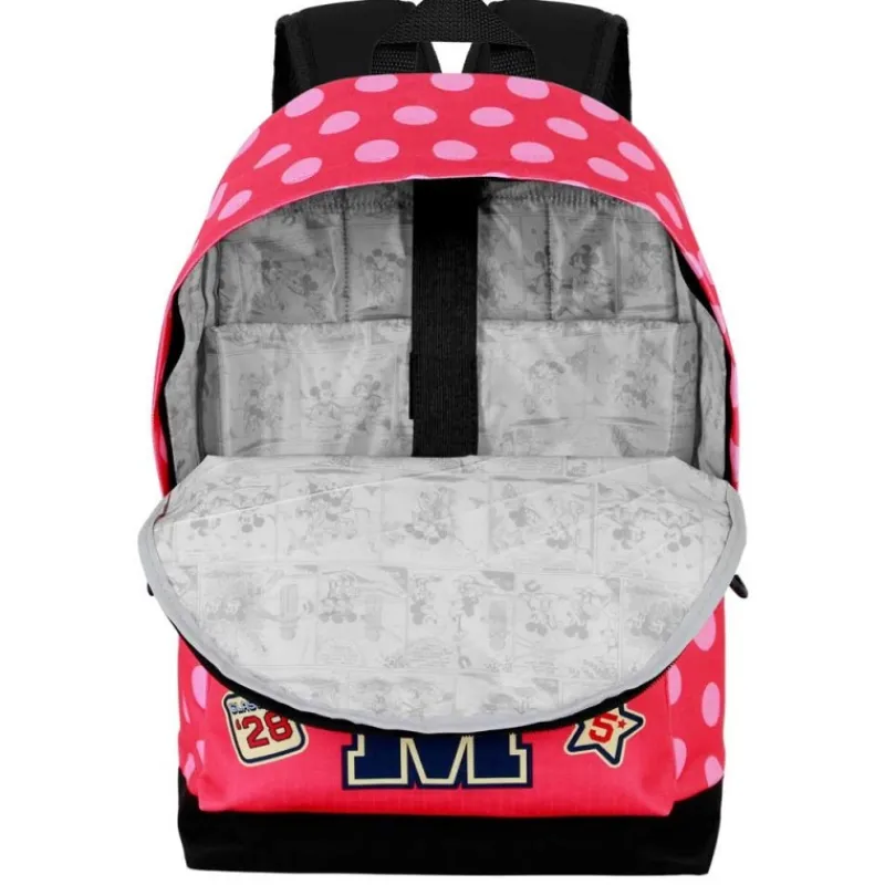 KaracterMania Películas Y Personajes De Disney ·Mickey & Minnie^Mochila Disney Minnie Mouse Class HS FAN 2.2 Rosa Ripstop