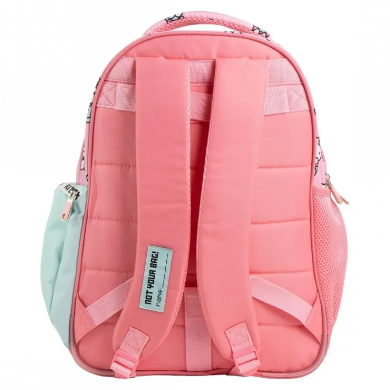 Sale Mochila Escolar Mediana Hello Kitty 42 cm Rosa Para El Cole