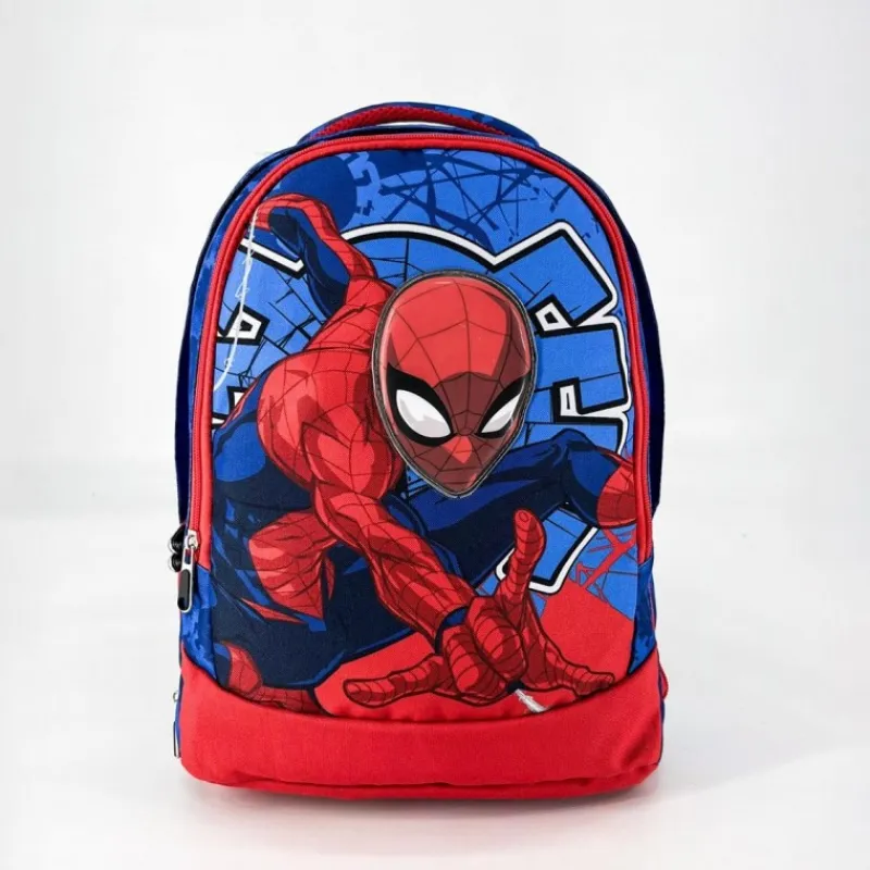 Niños Cerdá Kids Marvel Y Dc Para Niños|Para El Cole^Mochila Escolar Spiderman 41 cm - 100% Poliéster
