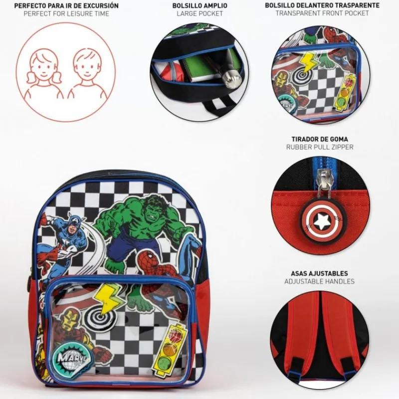 Niños Cerdá Kids Marvel Y Dc Para Niños|Para El Cole^Mochila Infantil Avengers