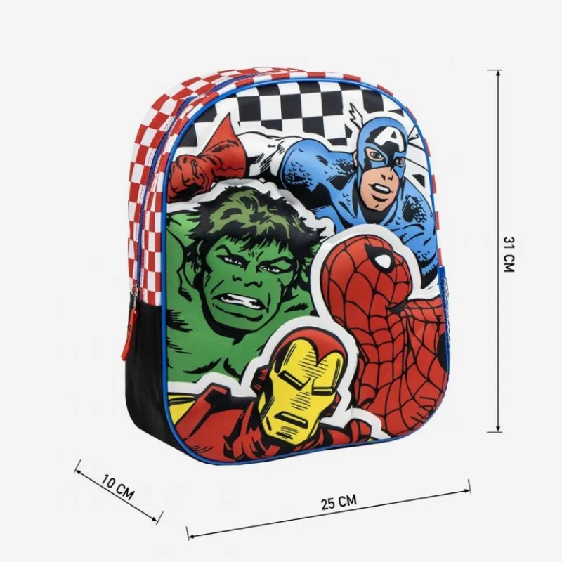 Niños Cerdá Kids Marvel Y Dc Para Niños|Para El Cole^Mochila Infantil 3D Avengers