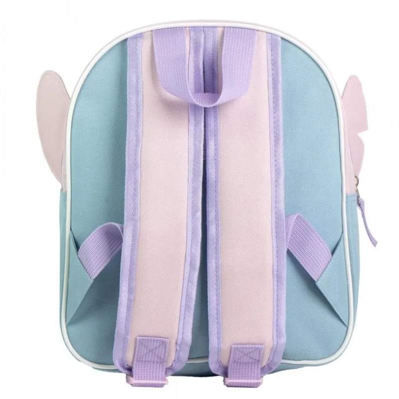 Mochila Infantil 3D con Aplicaciones de Stitch Niños Disney Para Niños|Disney Para Niñas