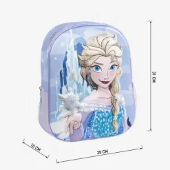Cerdá Kids Disney Para Niñas|Para El Cole^Mochila Infantil 3D de Frozen: Compañera Ideal para los Pequeños Aventureros