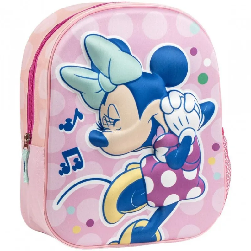 Best Mochila Infantil 3D de Minnie: Estilo y Comodidad Disney Para Niñas|Para El Cole