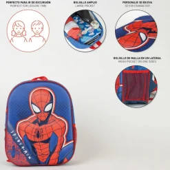 Sale MOCHILA INFANTIL 3D SPIDERMAN Niños Marvel Y Dc Para Niños|Para El Cole