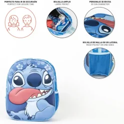 Best Mochila Infantil 3D Stitch Para El Cole|Stitch Kids