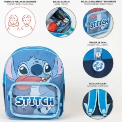 Sale Mochila Infantil de Stitch: Comodidad y Diversión para los Pequeños Aventureros Para El Cole|Stitch Kids