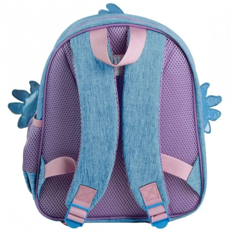 Sale Mochila Infantil Escolar Stitch 100% Poliéster Azul Para El Cole|Stitch Kids