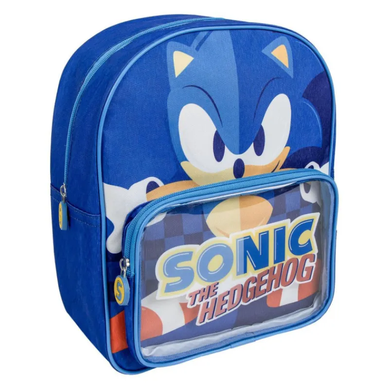 Cerdá Kids Para El Cole^Mochila Infantil Sonic: Aventura y Comodidad para los Pequeños