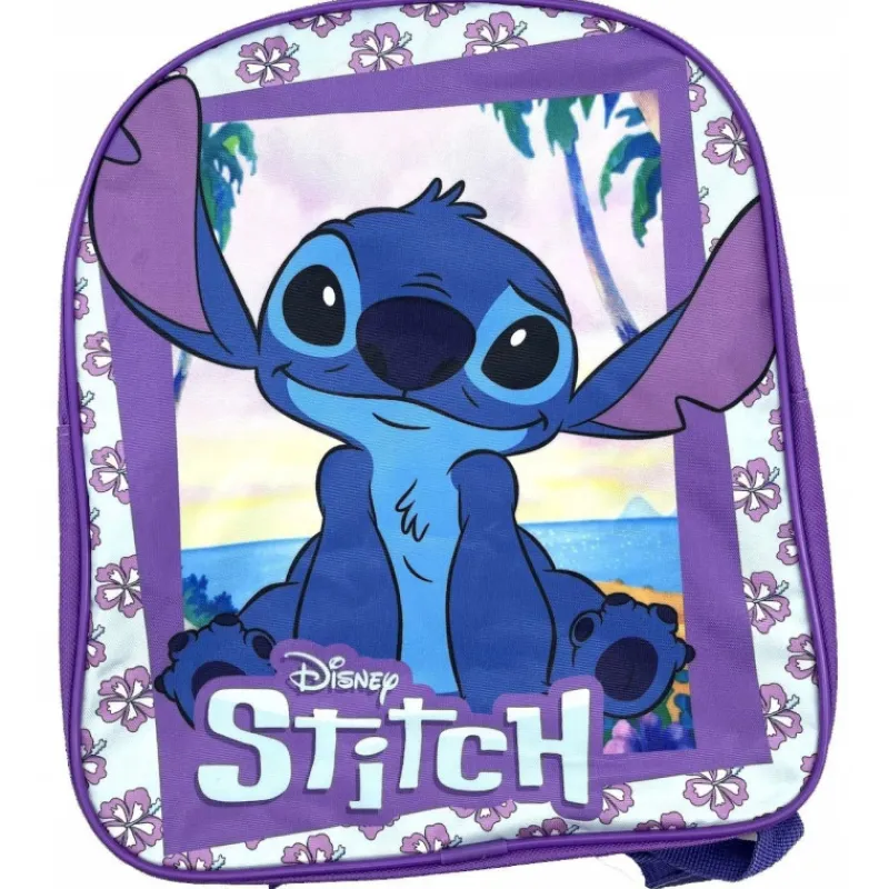 New Import Para El Cole|Películas Y Personajes De Disney ·Lilo Y Stitch^Mochila infantil Stitch morada