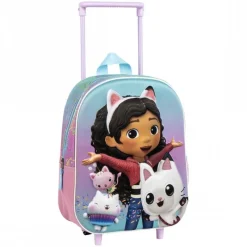 Online Mochila Infantil Trolley 3D Gabby's Dollhouse - Perfecta para los Pequeños Aventureros Para El Cole