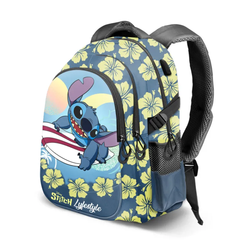 Hot Mochila Lilo y Stitch Azul Películas Y Personajes De Disney ·Lilo Y Stitch