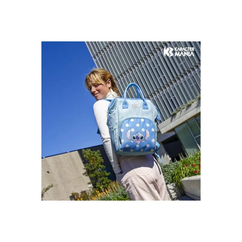 KaracterMania Películas Y Personajes De Disney ·Lilo Y Stitch|Bolsos Y Carteras Disney^Mochila Lilo y Stitch Lovely Mommy