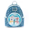 Loungefly Películas Y Personajes De Disney ·Mickey & Minnie|Bolsos Y Carteras Disney^Mochila Disney Minnie y Mickey Déjalo Nevar