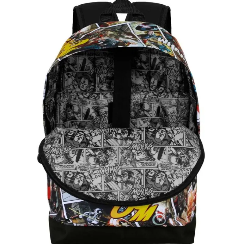 Outlet Mochila Marvel Capitán América Comic HS FAN 2.2, Multicolor Superhéroes Marvel
