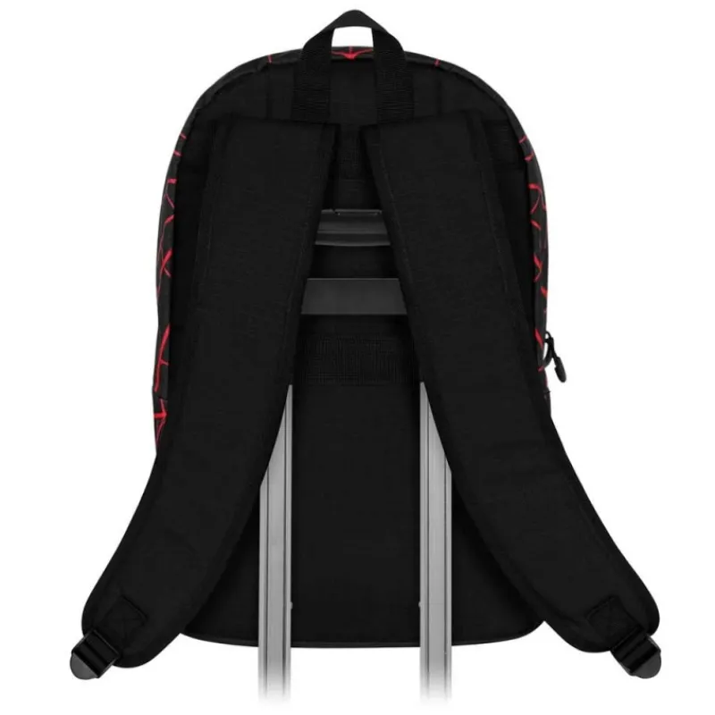 KaracterMania Superhéroes Marvel^Mochila Marvel Spiderman Vision HS FAN 2.2, Negro